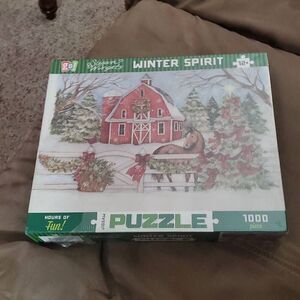 NIB SUSAN WINGET WINTER SPIRIT PUZZLE